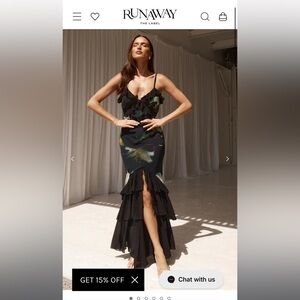 NAMARI MAXI DRESS - LILY PRINT